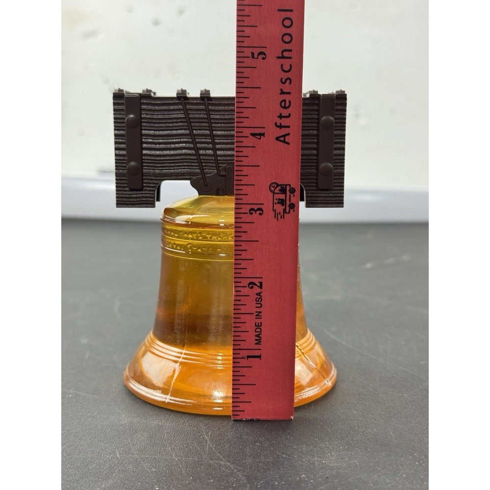 Vintage Avon Liberty Bell‎ Glass Decanter Oland After Shave 5 fl Oz